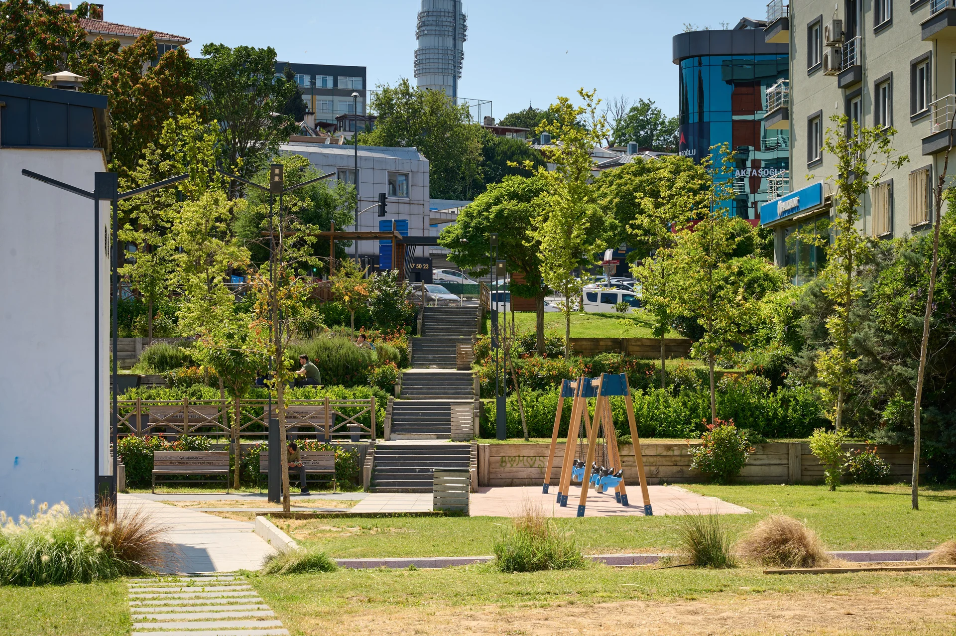 Libadiye Mimoza Parkı - Kamu Binaları Projesi - Yükseliş İnşaat